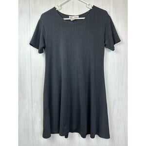 Women's Vintage Black Short Sleeve dress, Size Small